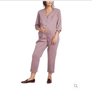 Hatch Maternity Holly Jumper Mauve NWOT 2